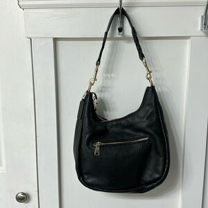 Coach black shoulder bag